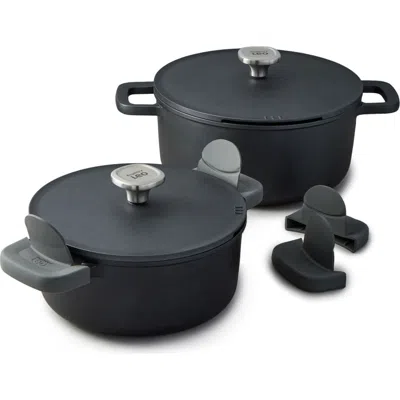 Berghoff Leo Phantom 4-piece Cookware Set In Black