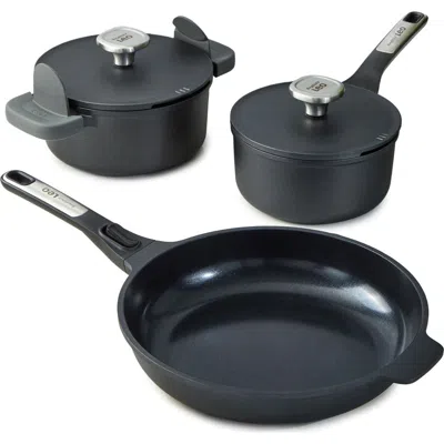 Berghoff Leo Phantom 5-piece Cookware Set In Black