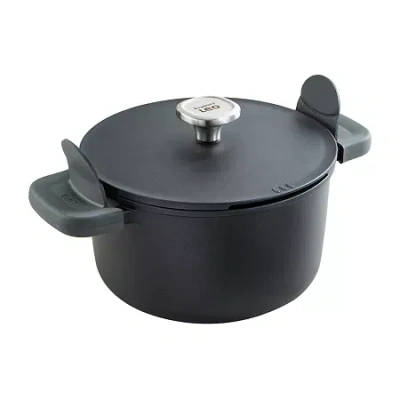 Berghoff Leo Phantom Ceramic 5.8-qt. Non-stick Stockpot In Black