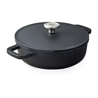 Berghoff Leo Phantom Ceramic Non-stick 5-qt. Saute Pan In Black