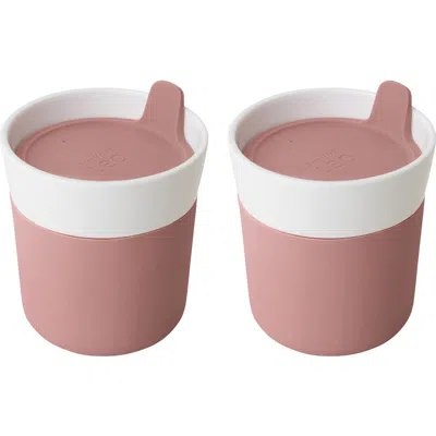 BERGHOFF BERGHOFF LEO PINK 8.45 OZ PORCELAIN TRAVEL MUG
