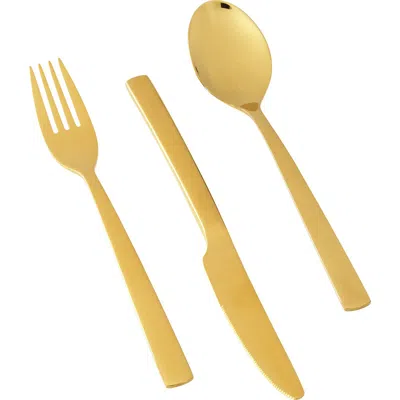 Berghoff Leo Pure Gold Accent Flatware Set