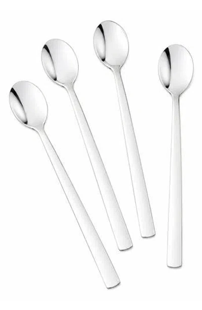 Berghoff Leo Pure Set Of 4 Spoons In Silver