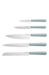 Berghoff Leo 5-piece Complete Knife Set In Slate