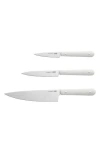 Berghoff Leo Glints 3-piece Starter Knife Set In White