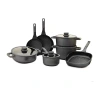 Berghoff Leo Stone Non-stick 11-pc. Cookware Set In Black