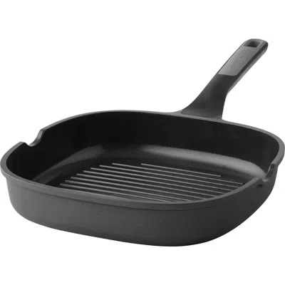 Berghoff Leo Stone Non-stick Grill Pan In Black