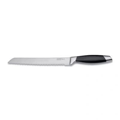Berghoff Moon Bread Knife, 8" In Black