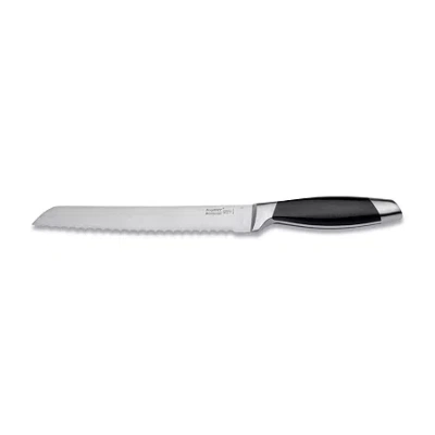 Berghoff Moon Stainless Steel 8" Bread Knife In Black