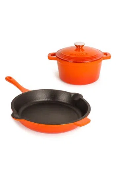 Berghoff Neo 3-piece Cookware Set In Orange