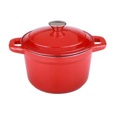 Berghoff Neo 3-qt. Round Cast Iron Dutch Oven In Red
