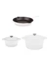 Berghoff Neo 5-piece Cast Iron Set In White