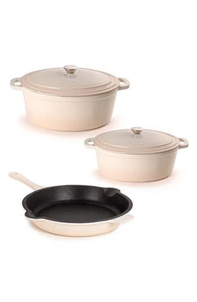 Berghoff Neo 5-piece Cast Iron Set In White