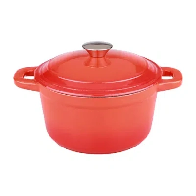 Berghoff Neo 7-qt. Round Cast Iron Casserole Dish In Orange