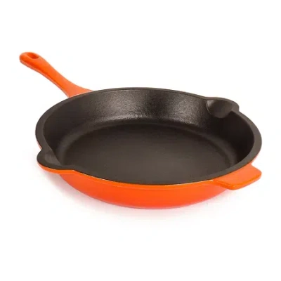 Berghoff Neo Cast Iron 10" Frying Pan In Orange