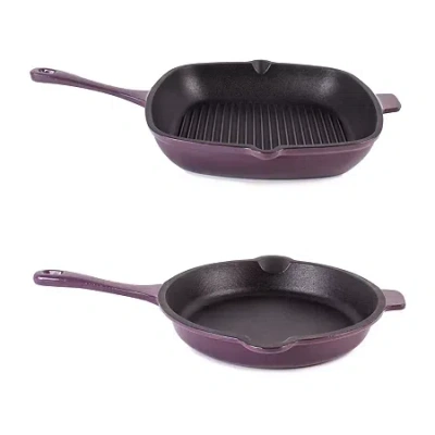 Berghoff Neo Cast Iron 2-pc. Cookware Set In Purple