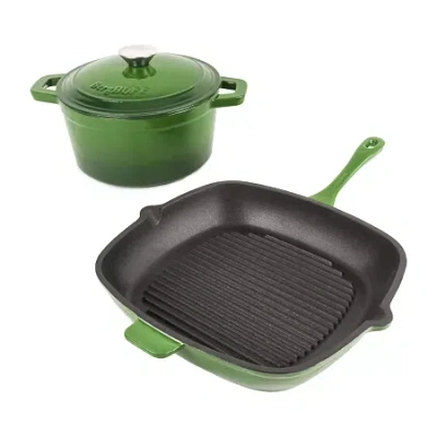 Berghoff Neo Cast Iron 3-pc. Cookware Set In Green