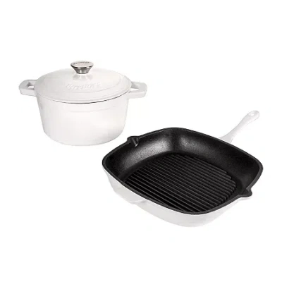 Berghoff Neo Cast Iron 3-pc. Cookware Set In White