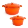Berghoff Neo Cast Iron 4-pc. Cookware Set In Orange