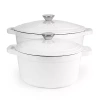 Berghoff Neo Cast Iron 4-pc. Cookware Set In White