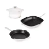 Berghoff Neo Cast Iron 4-pc. Cookware Set In White
