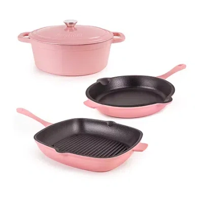 Berghoff Neo Cast Iron 4-pc. Cookware Set In Pink