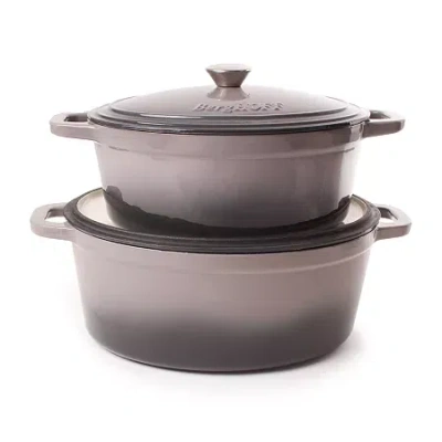 Berghoff Neo Cast Iron 4-pc. Dutch Oven Set In Gray