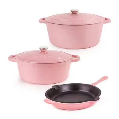 Berghoff Neo Cast Iron 5-pc. Cookware Set In Pink