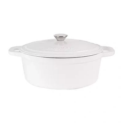 Berghoff Neo Cast Iron 8-qt. Caserol Dish In White