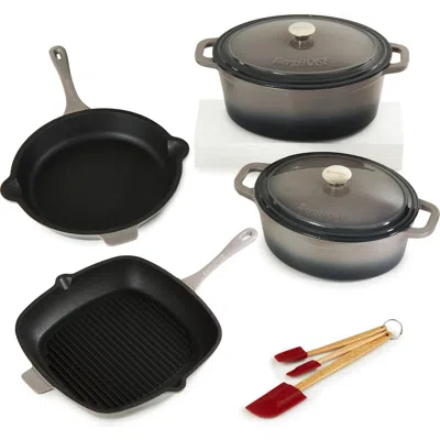 Berghoff Neo Cast Iron 9-piece Cookware Set In Multi