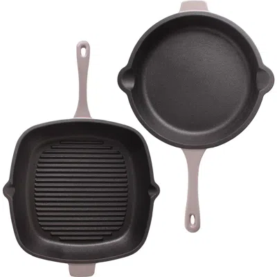 Berghoff Neo Enameled Cast Iron 3-piece Set In Black
