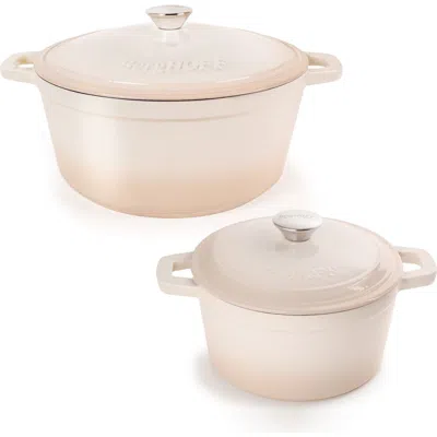 Berghoff Neo Enameled Cast Iron 4-piece Set In Neutral