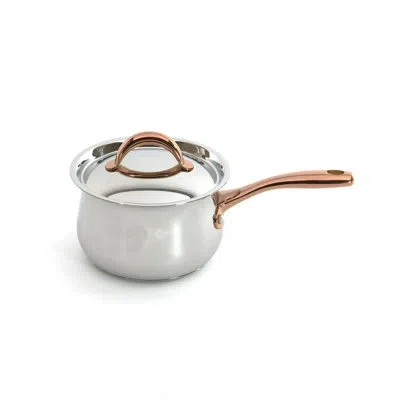 Berghoff Ouro Cast Iron Saucepan With Lid In Gold