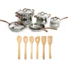 Berghoff Ouro Gold 17-piece Cookware Set In Silver