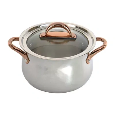 Berghoff Ouro Gold Stainless Steel 8.1-qt. Casserole In Silver