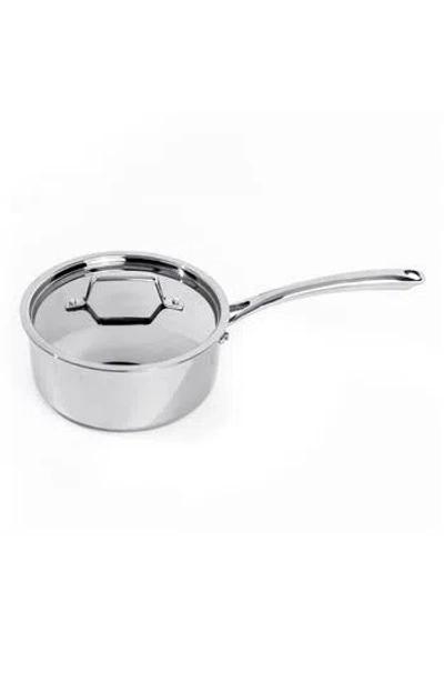Berghoff Premium Tri-ply 18/10 Stainless Steel 2-quart Saucepan With Lid In Metallic