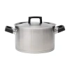 Berghoff Ron 18/10 Covered Stockpot 9.5" 6.8-qt." In Silver