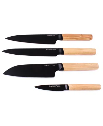 Berghoff Ron 4-piece Knife Set In Beige