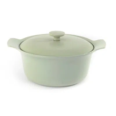 Berghoff Ron 4.4 Qt. Cast Iron Stock Pot With Lid In Green