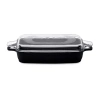 Berghoff Scala 16.5âx9.75â Aluminum Roasting Pan In Black
