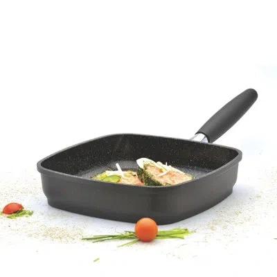 Berghoff Scala Cast Aluminum Non-stick Grill Pan, 12.5" In Black
