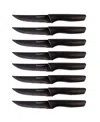 Berghoff Serrated Stainless Steel 8-piece Steak Knife Set In Black