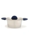 Berghoff Stacca Covered 7-quart Stock Pot In Blue