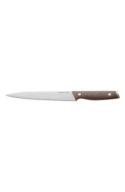 Berghoff Stainless Steel Carving Knife In Brown