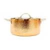 Berghoff Stainless Steel Dutch Oven In Brown