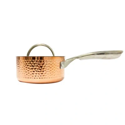 Berghoff Stainless Steel Saucepan With Lid In Copper