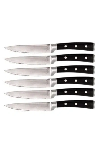 Berghoff Stainless Steel Steak Knife In Black