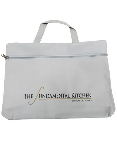 Berghoff Tfk Canvas Totes With Zipper In Gray