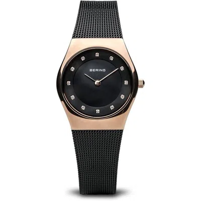Bering Black Stainless Steel Dress Women's Watch
