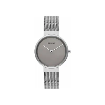 Bering Gray Stainless Steel Dress Women's Watch